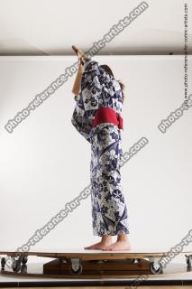 HIMIKAY IN KIMONO WITH SWORD SAORI 08C